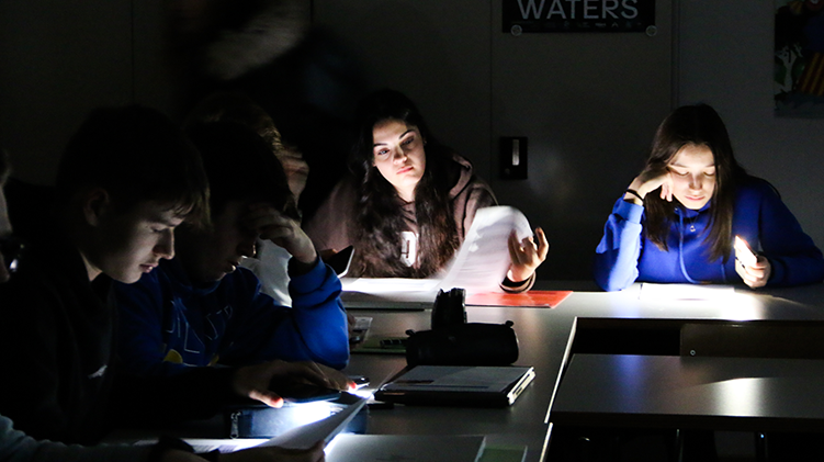 Apprendre sans électricité au WG & WMS Bâle - Climate School